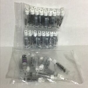 Seed Beads 7.5G Empty Tubes 42 Count Plastic Vials